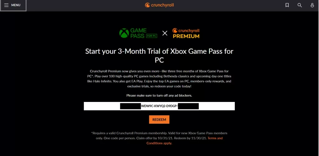 Xbox Game Pass Ücretsiz Kod Alma